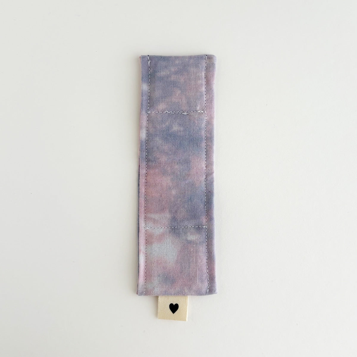 MAGNETIC BOOKMARK - BLUE PINK TIE DYE