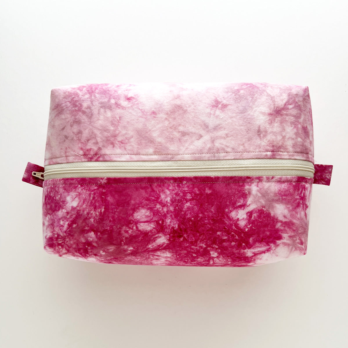 THE EVERYTHING BAG - DARK PINK TIE DYE