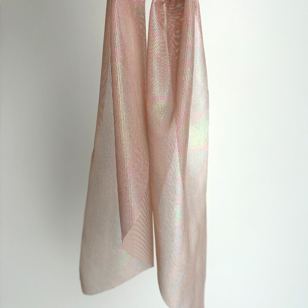TAIL SCRUNCHIES - DUSTY ROSE IRIDESCENT