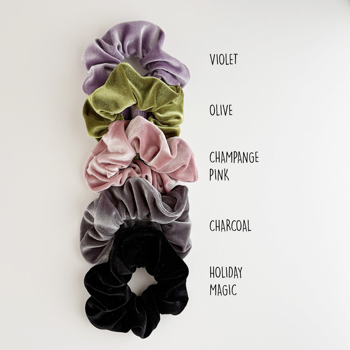 VELVET BOWS - NEW HOLIDAY COLORS