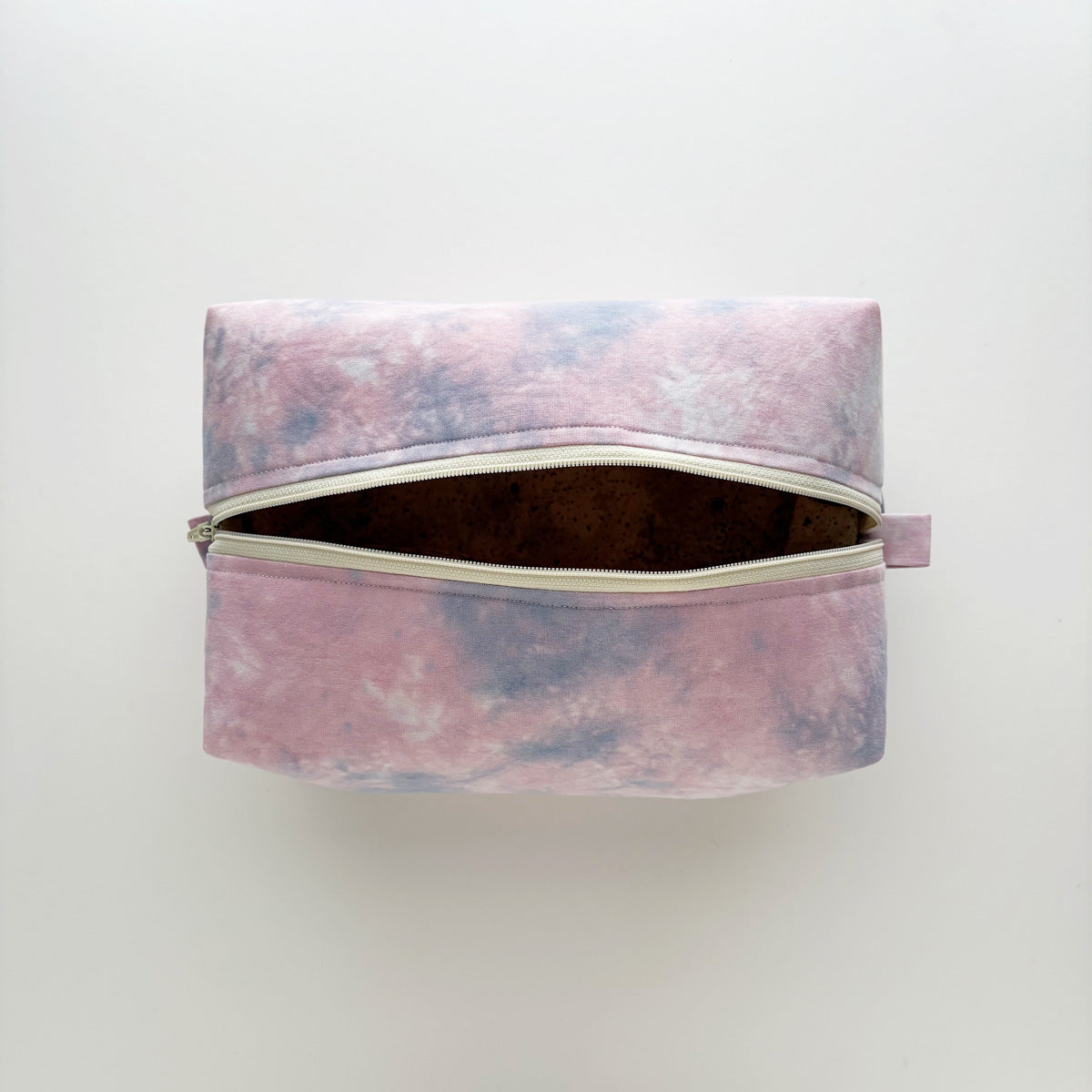 THE EVERYTHING BAG - PINK AND BLUE TIE DYE