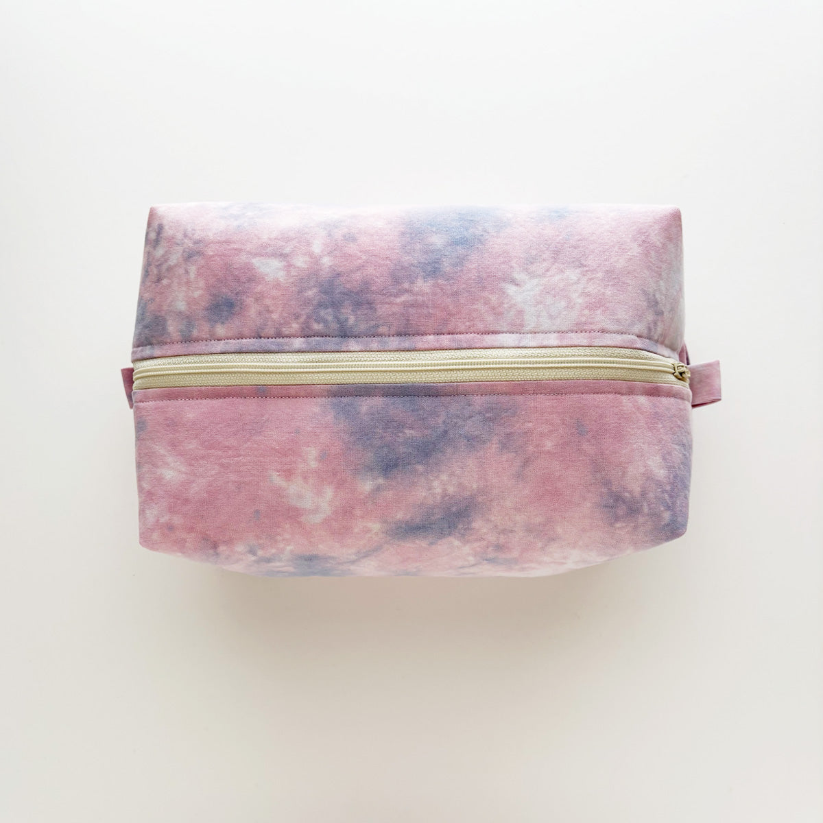THE EVERYTHING BAG - PINK AND BLUE TIE DYE