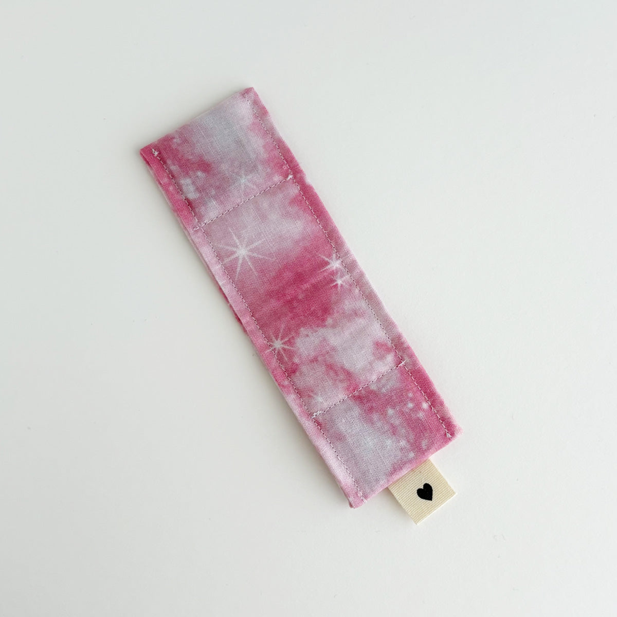 MAGNETIC BOOKMARK - CELESTIAL HOT PINK TIE DYE