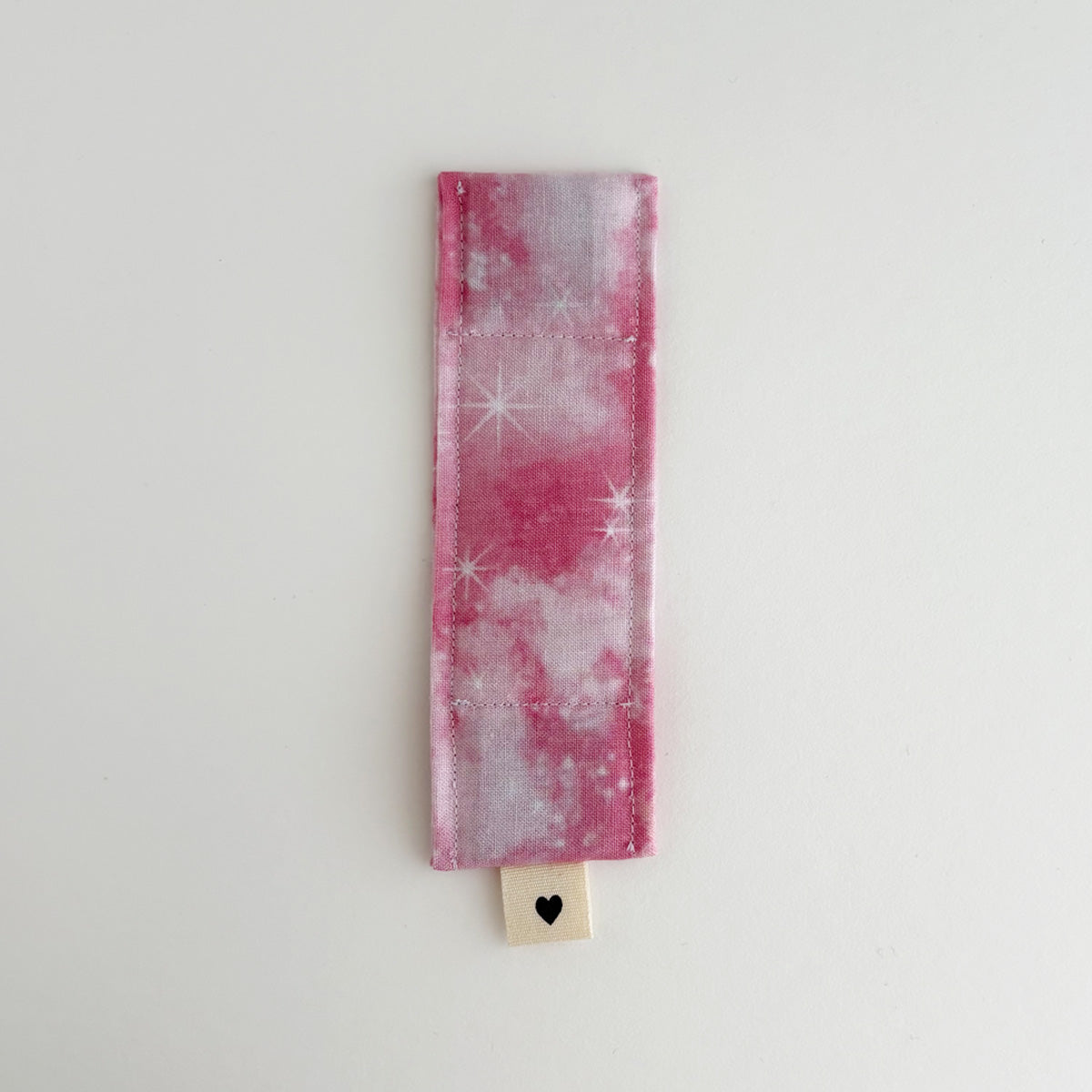 MAGNETIC BOOKMARK - CELESTIAL HOT PINK TIE DYE