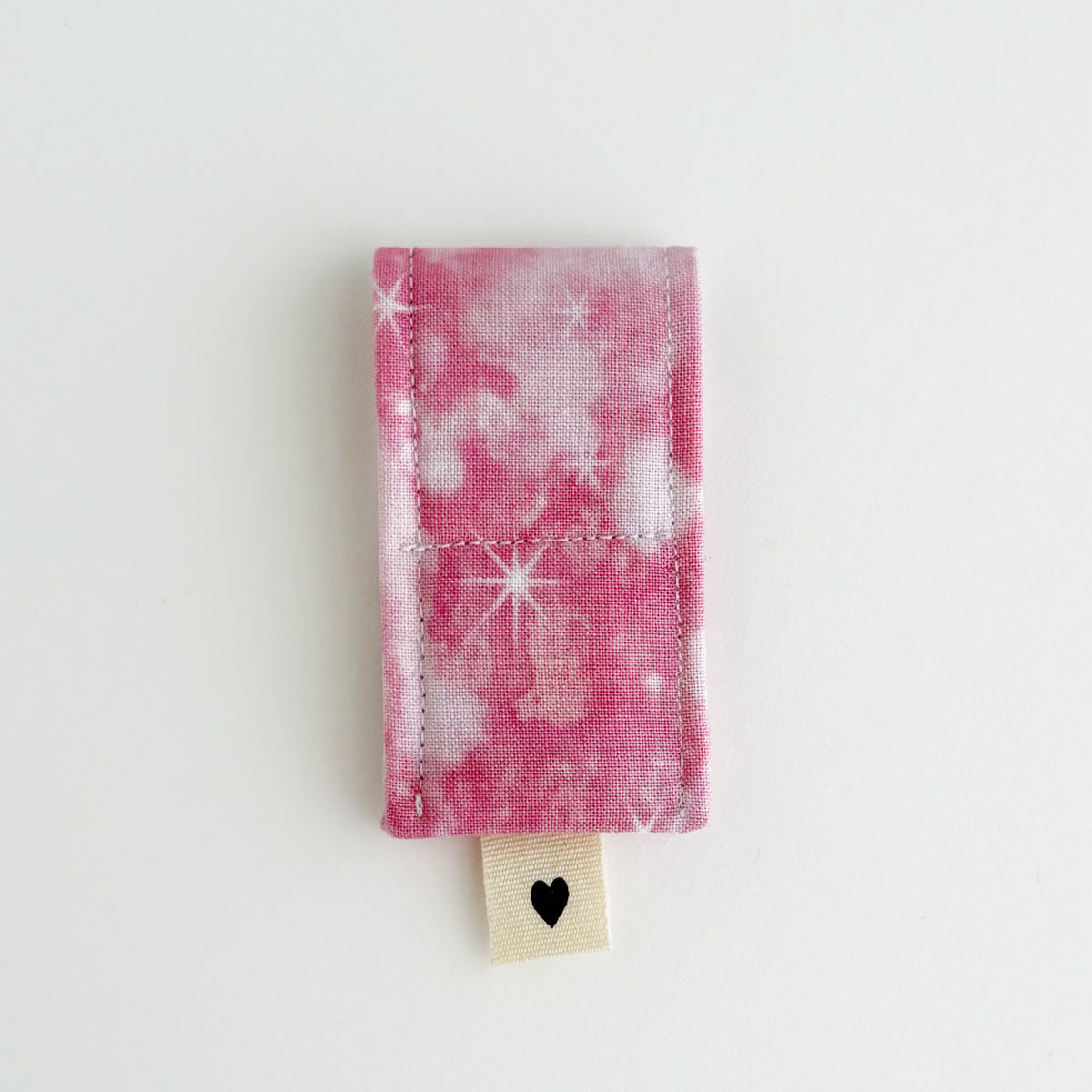 MAGNETIC BOOKMARK - CELESTIAL HOT PINK TIE DYE