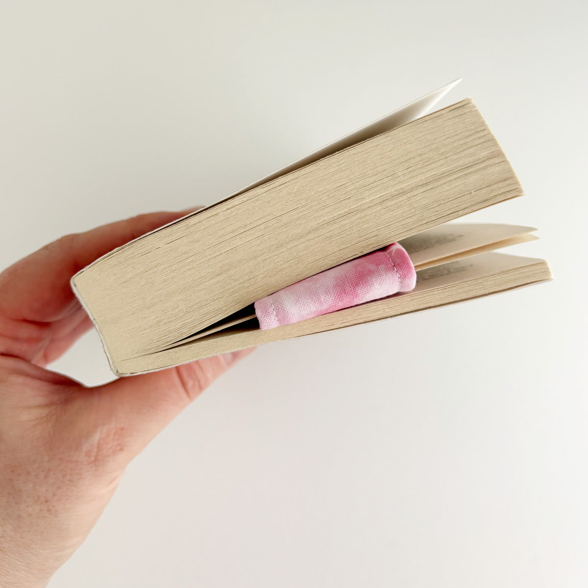 MAGNETIC BOOKMARK - CELESTIAL HOT PINK TIE DYE