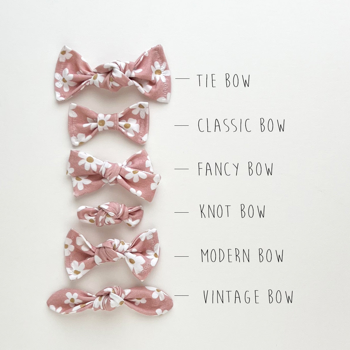 SPRING PATTERNS SINGLE BOWS AND HEADBANDS